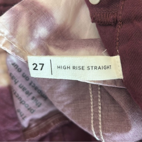 PACSUN Hight Rise Straight Jeans Size 27 Retro Streetwear Tie Dye Jeans. - Picture 12 of 13